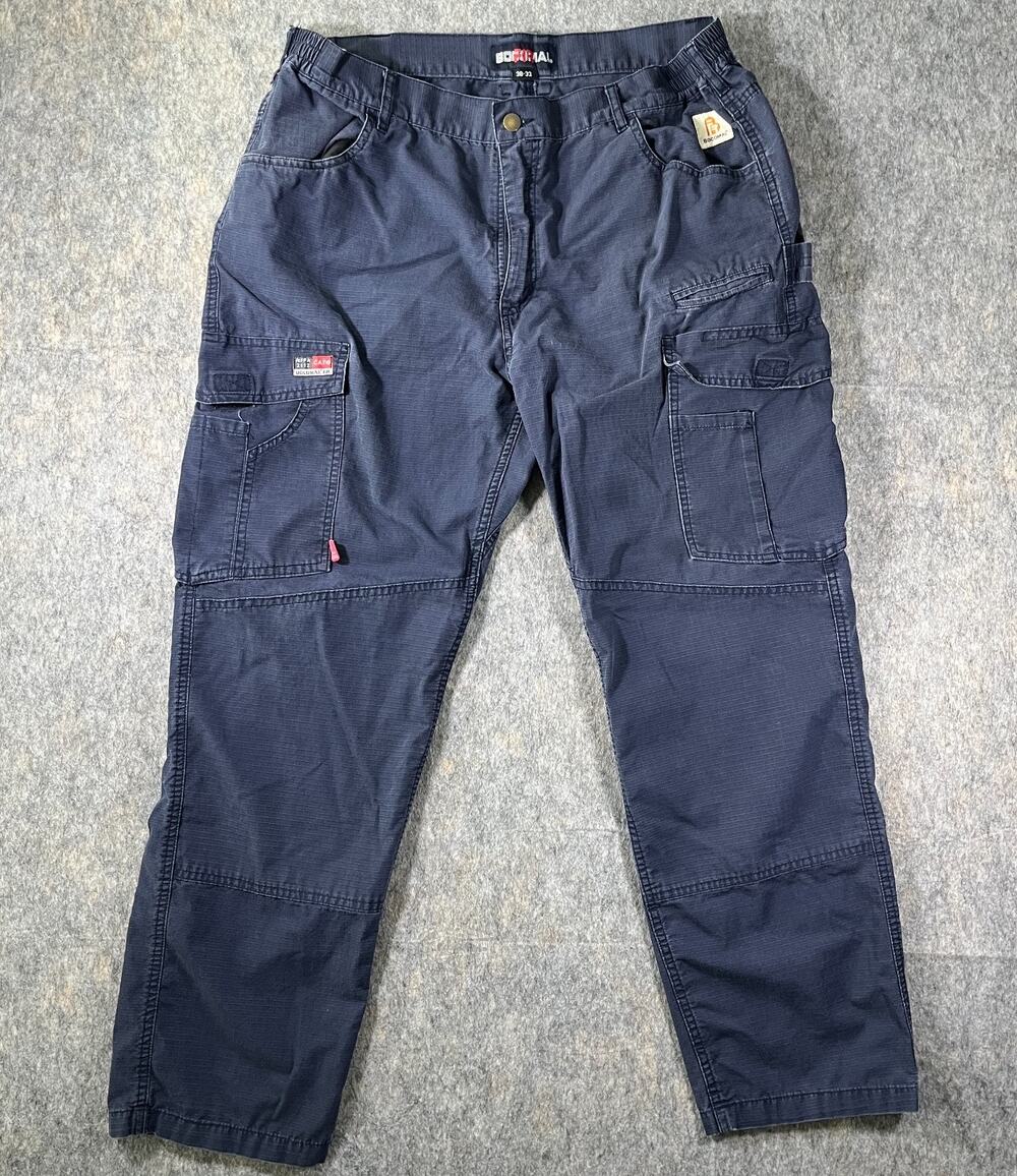 Bocomal FR Field Pants Navy Blue Ripstop / Men's 38x32 / Style FRC6228 CAT 2